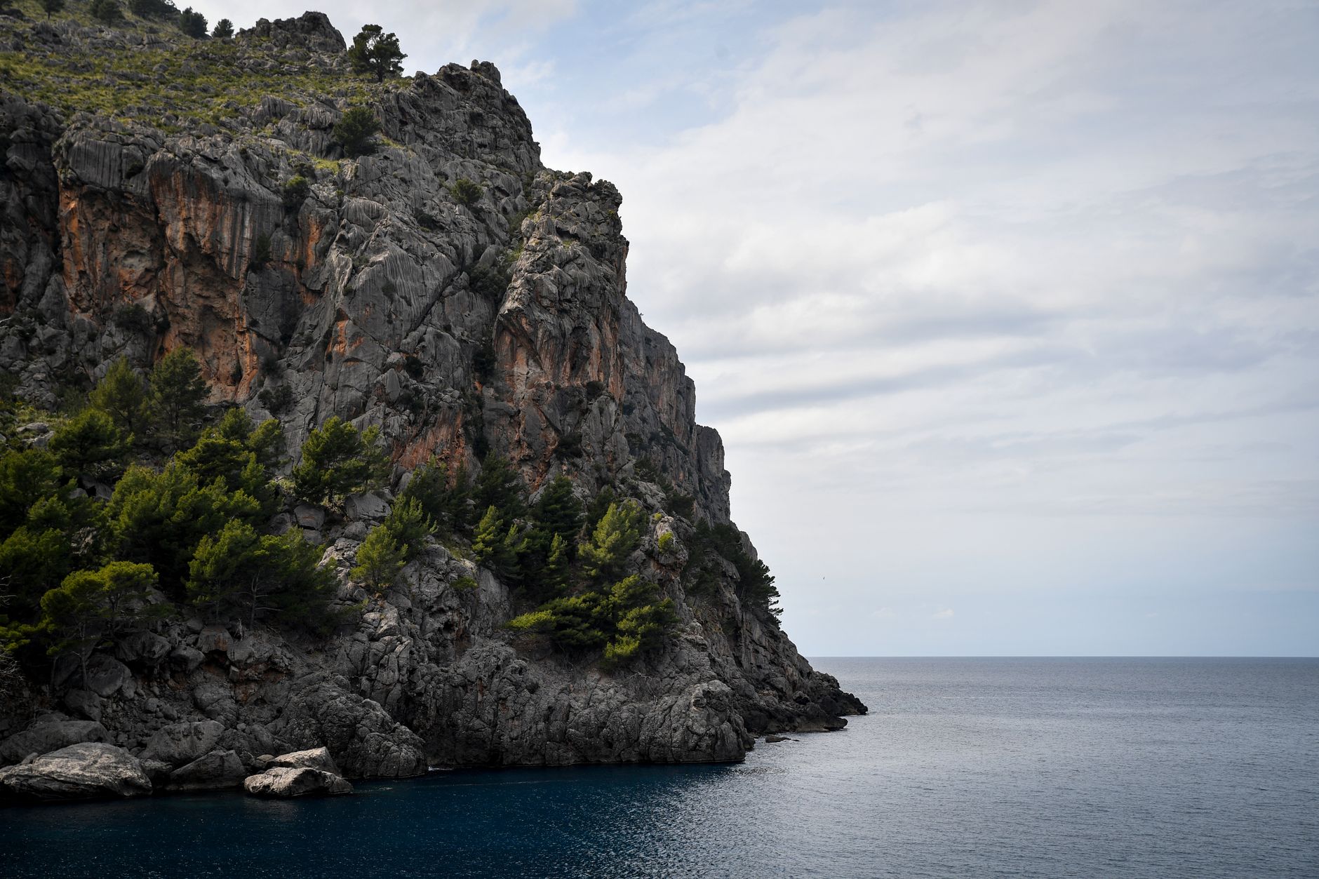 Mediterranean coastline